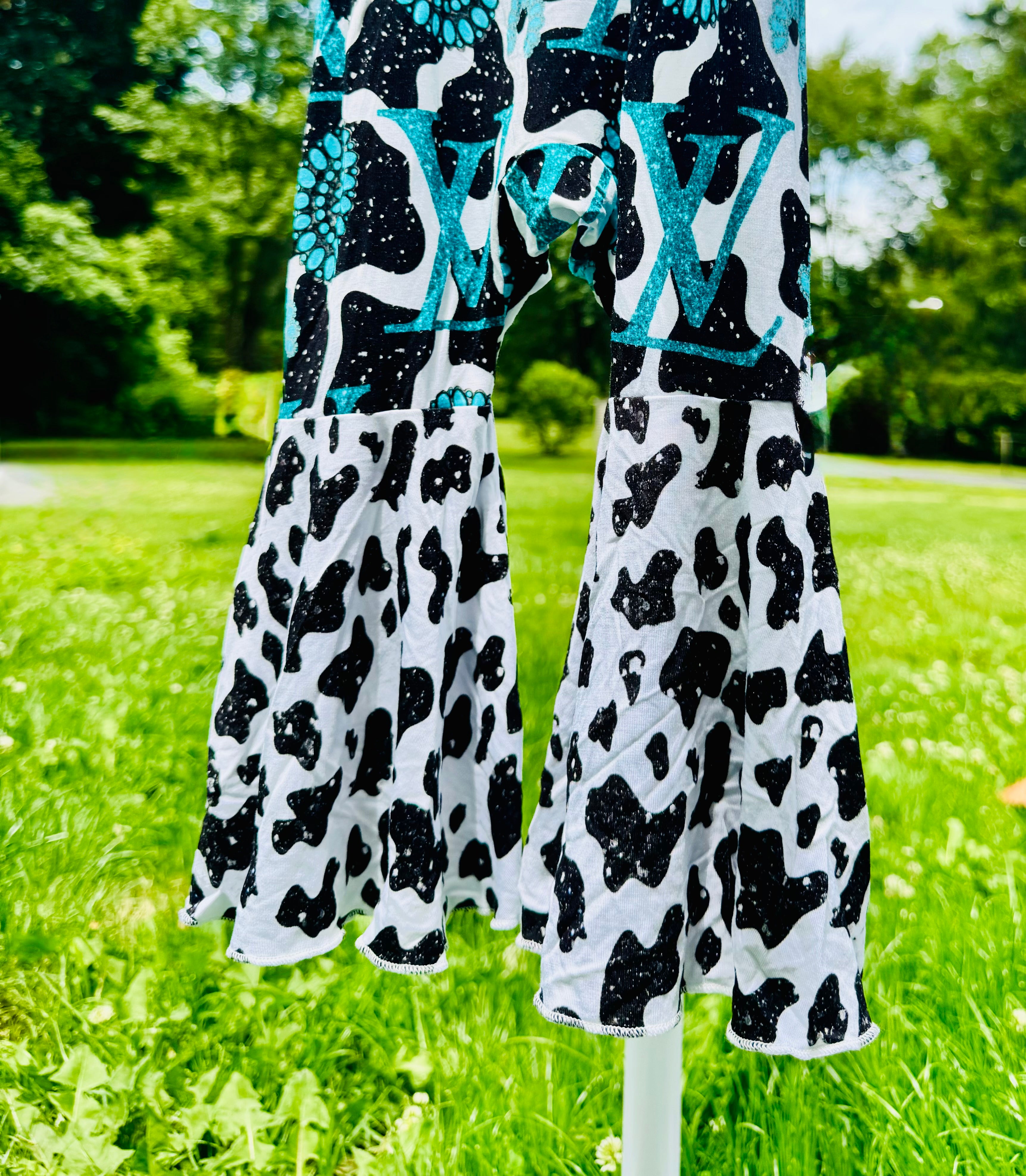 Boujee Cowgirl Flare Jumpsuit