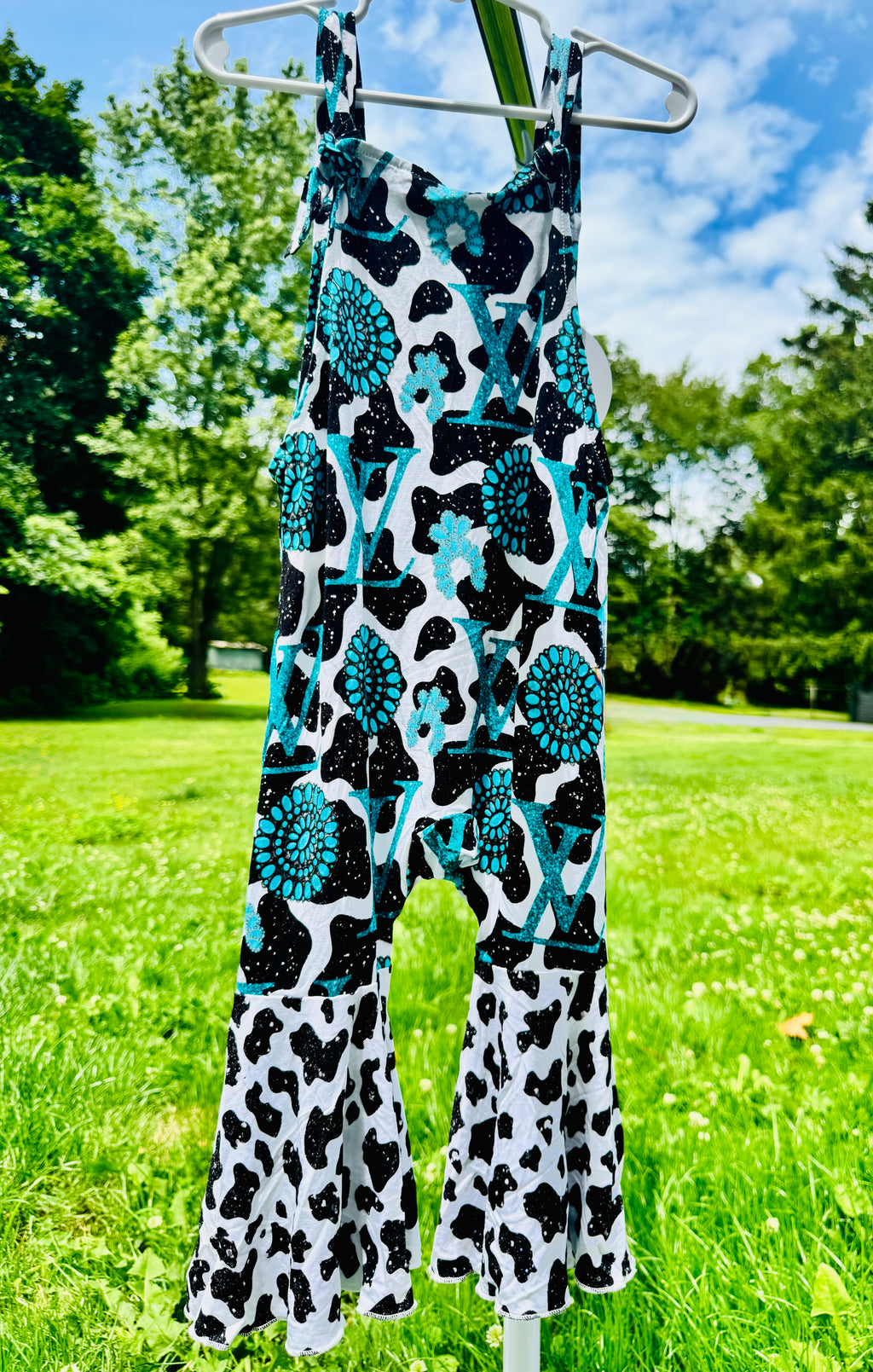 Boujee Cowgirl Flare Jumpsuit