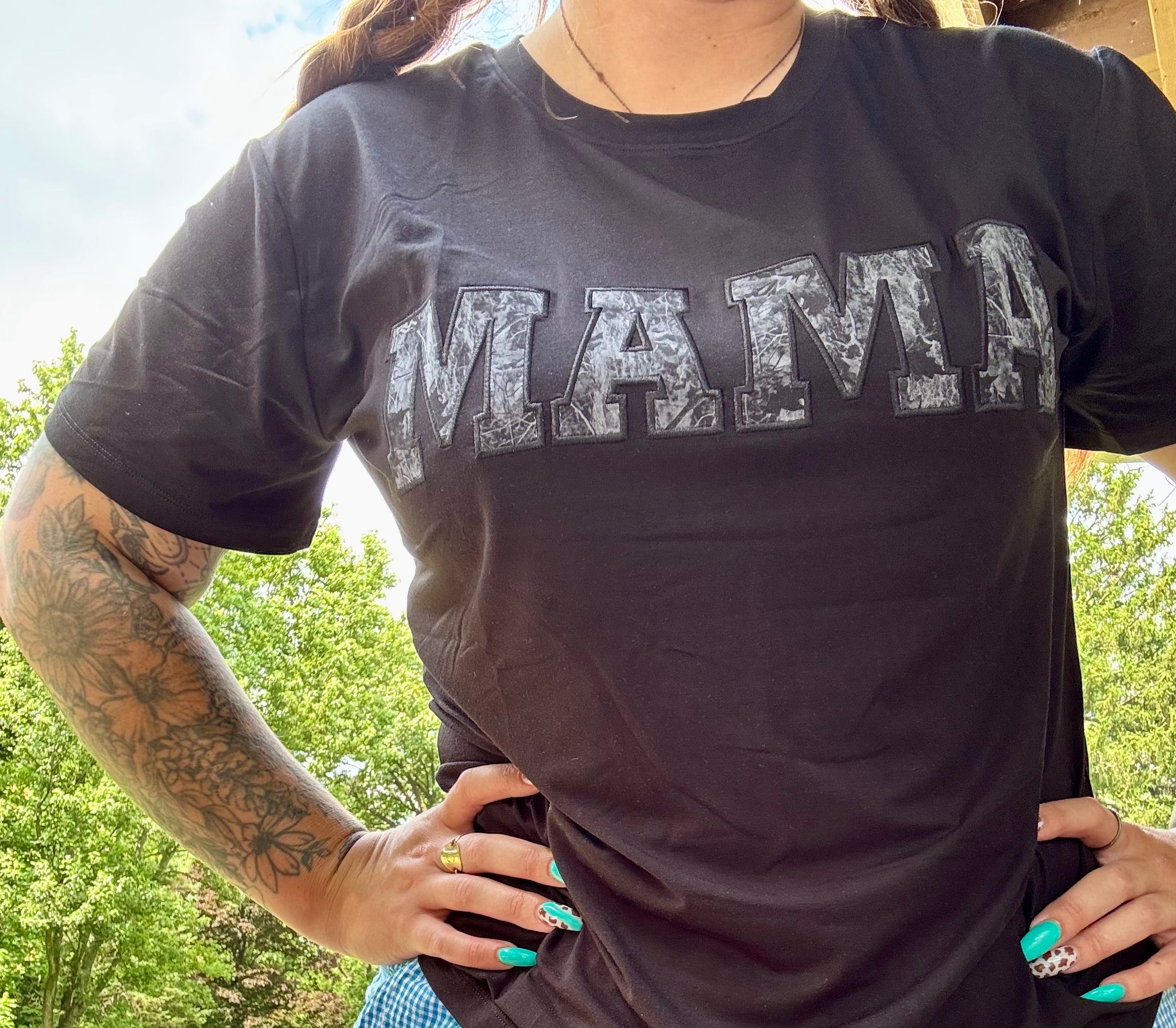 Midnight Timber “MAMA” Tee