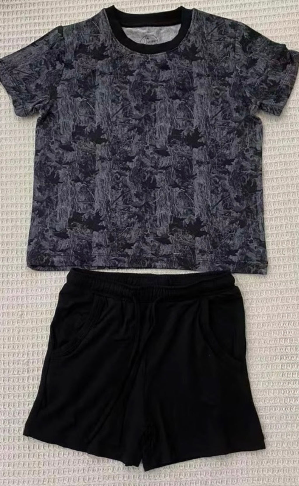 Midnight Timber Short Set