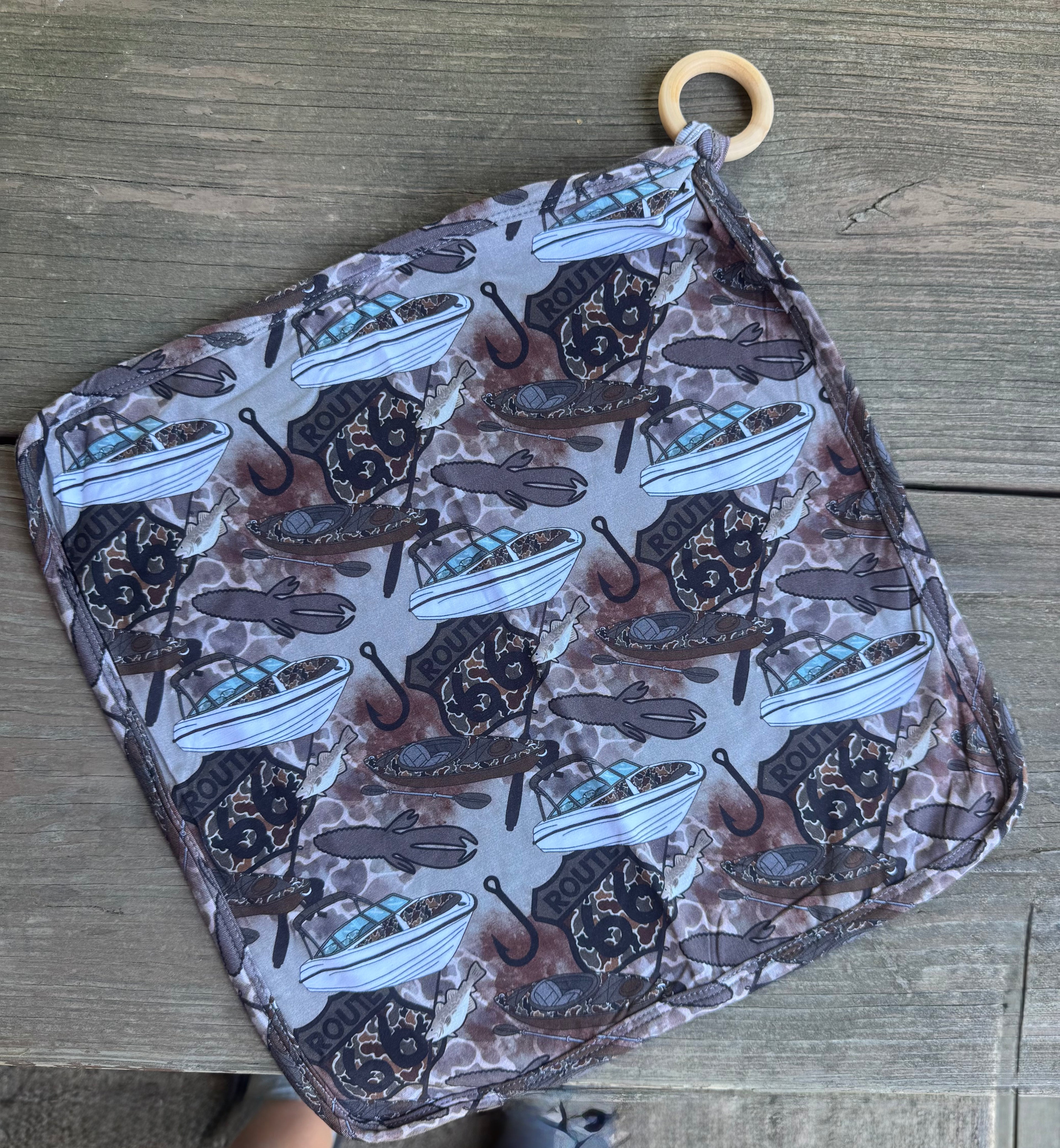 Fishin’ Oversized Lovey