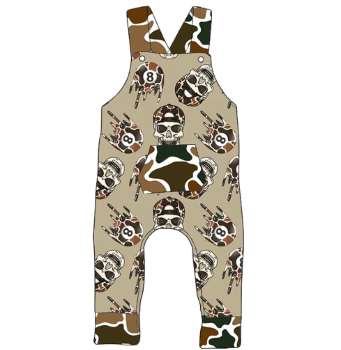 Ducking Rebel Overalls